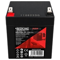 Bater�a Heycar HP12-5.4 12V 5,4Ah AGM