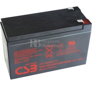 Batera HR1234W F2, Potencia de Alta Descarga para UPS y Sistemas de Respaldo
