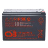 Bater�a CSB HR1234 WF2 | 12 Voltios 9 Amperios AGM