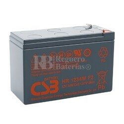 Batera HR1234WF2 Csb 12 Voltios 9 Amperios