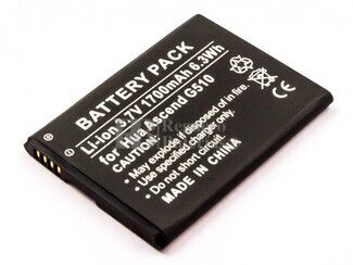 Batera Huawei ASCEND G510, Li-ion, 3,7V, 1700mAh, 6,3Wh