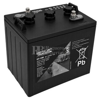 Bater�a instalaci�n solar 225 Amperios 6 Voltios Heycar HT6-225