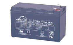 Batería 12 Voltios 7.2 Amperios Leoch LP12-7.2