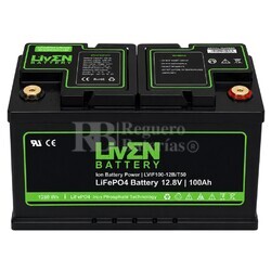 Bater�a Litio 12 Voltios 100 Amperios LiFePO4 LVIF100-12L