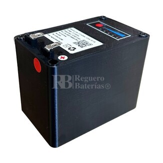 Batera Litio 12 Voltios 12,5 Amperios indicador carga 3S5P Samsung 18650-25R Test