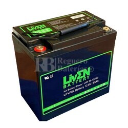 Batería Litio 12 Voltios 26 Amperios LiFePO4 RBIF26-12 