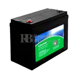 Batería Litio 24 Voltios 50 Amperios LifePO4 LDP12-150 Bluetooth