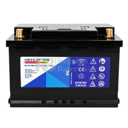 Bater�a litio 100 Amperios | Bluetooth 12 Voltios Heycar HL12-100 L3