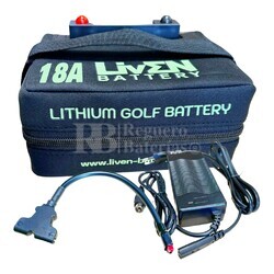 Batería Litio Carro de Golf 12 Voltios 18 Amperios LVIF18-12G