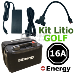 Batería Litio Carro de Golf 16 Amperios Energy