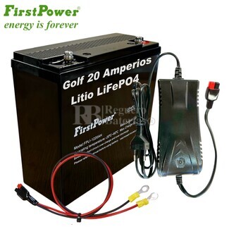 Batera Litio Carro de Golf 20 Amperios