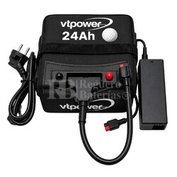 Bater�a Litio Carro de Golf 24 Amperios LEV12-24