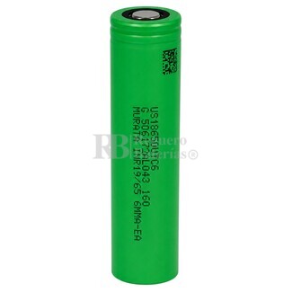 Bater�a Litio VT6 US18650 Murata | 3.6 Voltios 3.120 mAh 30A