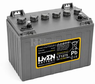 Bater�a 12 Voltios 150 Amperios | Ciclo Profundo LT1275 Liven Battery