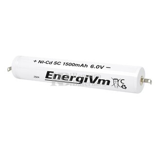 Bater�a Energivm 6 Voltios 1.500 mAh | Luminarias de emergencias