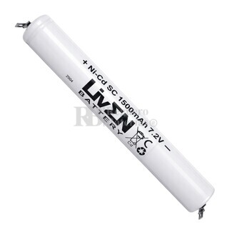Bater�a Luz Emergencia 7.2 Voltios  1500mAH SubC