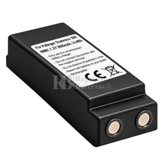 Bater�a mando Gr�a Scanreco RSC7220 de 7,2V 2000mAh Ni-MH