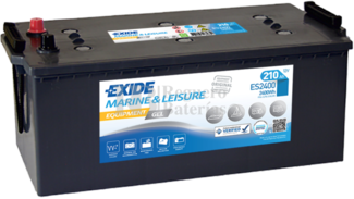 Batera Marina ES2400 Exide 12V 210A