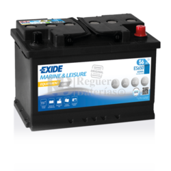 Batera Marina ES650 Exide 12V 56A