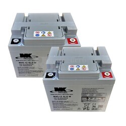 2 bateras MK M45-12 SLD 12V 45Ah, La fuerza que tu scooter elctrico necesita