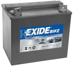 Batera Moto GEL12-30 Exide 12V 30A