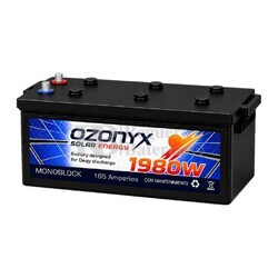 Bater�a OZX165.A 12V 165Ah para Sistemas Solares de Autoconsumo