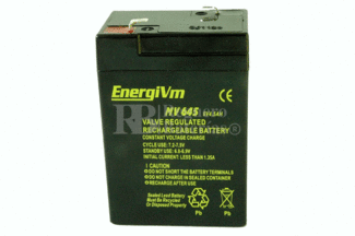 Batera Alarma 6 Voltios 4,5 Amperios MV645