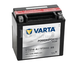 Batera Moto Varta YTX14-4/YTX14-BS 12 Voltios 12 Ah  