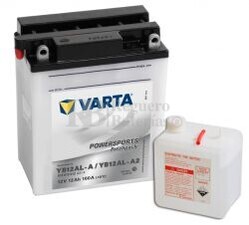 Batera Moto Varta YB12AL-A  / YB12AL-A2 12 Voltios 12 Ah
