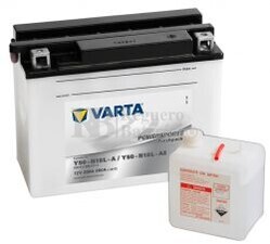 Batería para Moto VARTA 12 Voltios 20 Ah en C10 PowerSports Freshpack Ref.520012020 Y50-N18L / Y50N 18LA2 EN 260 A 207x92x164