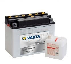 Batería para Moto VARTA 12 Voltios 20 Ah en C10 PowerSports Freshpack Ref.520016020 SY50-N18L-AT EN 260 A 205x90x162