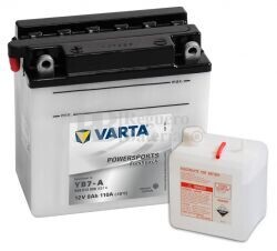 Batera para Moto VARTA 12 Voltios 8 Ah en C10 PowerSports Freshpack Ref.508013008 YB7-A EN 110 A 137x76x134