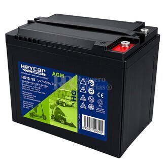 Bater�a para Solar en Gel 12 Voltios 55 Amperios HG12-55