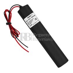 Bater�a persiana VELUX 946933 con cables de conexi�n rojo y negro