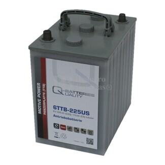 Batera Qbatteries 6TTB-225US de Placa Tubular, 6V, 225Ah