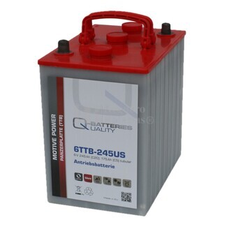 Batera Qbatteries 6TTB-245US de Placa Tubular, 6V, 225Ah