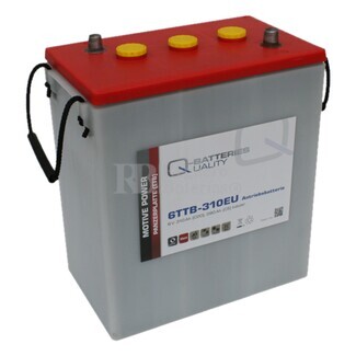 Batera Qbatteries 6TTB-310EU de Placa Tubular, 6V, 310Ah