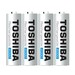 4 Bateras recargables 1.2 Voltios 2 Amperios Toshiba TNH-6GME