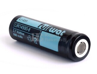 Batería Fullwat LIR14500-8 Li-Ion 800 mah