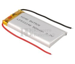 Bateria recargable Litio Polímero 3.7 Voltios 500 mAh  GSP532248