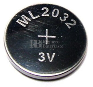 Batera ML2032 CR2032 3 Voltios 65 mAh