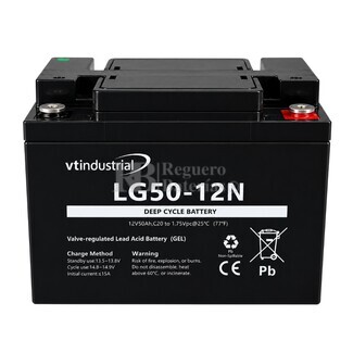 Bater�a Respaldo Energ�tico 12V 50Ah GEL LG50-12N