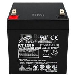 Bater�a 12 Voltios 5 Amperios | Ritar RT1250