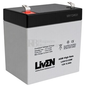 Bater�a Sai 12 Voltios 5,5 Amperios LVH12-22