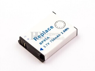 Batera BP-85A, SLB-85A para Samsung WB210, ST205F, ST201F, ST201, ST200F, ST200, SH100, PL211, PL210