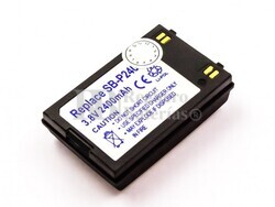 Batería SB-P240ABK para cámaras Samsung SC-X210L, SC-X210WL, SC-X220L, SC-X300, SC-X300L, VP-X205L, 