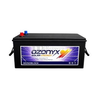 Bater�a Solar 12 Voltios 165 Amperios Sin Mantenimiento Ozonyx OZX165.AS