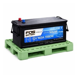 Bater�a Solar FQS12-165 | 12 Voltios 165 Amperios Sin Mantenimiento