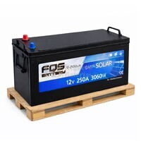 Bater�a Solar FQS250S-12 | 12 Voltios 250 Amperios Sin Mantenimiento