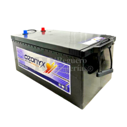 Batería Solar 12 Voltios 250 Amperios Sin Mantenimiento Ozonyx OZX250.AS